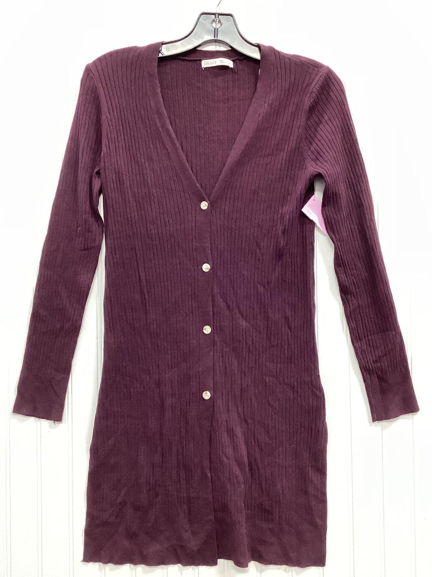 Cardigan By Be Cool In Purple, Size:S