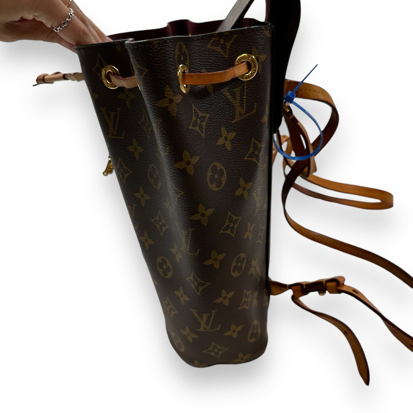 Monogram Montsouris NM Backpack Designer By Louis Vuitton, Size: Small