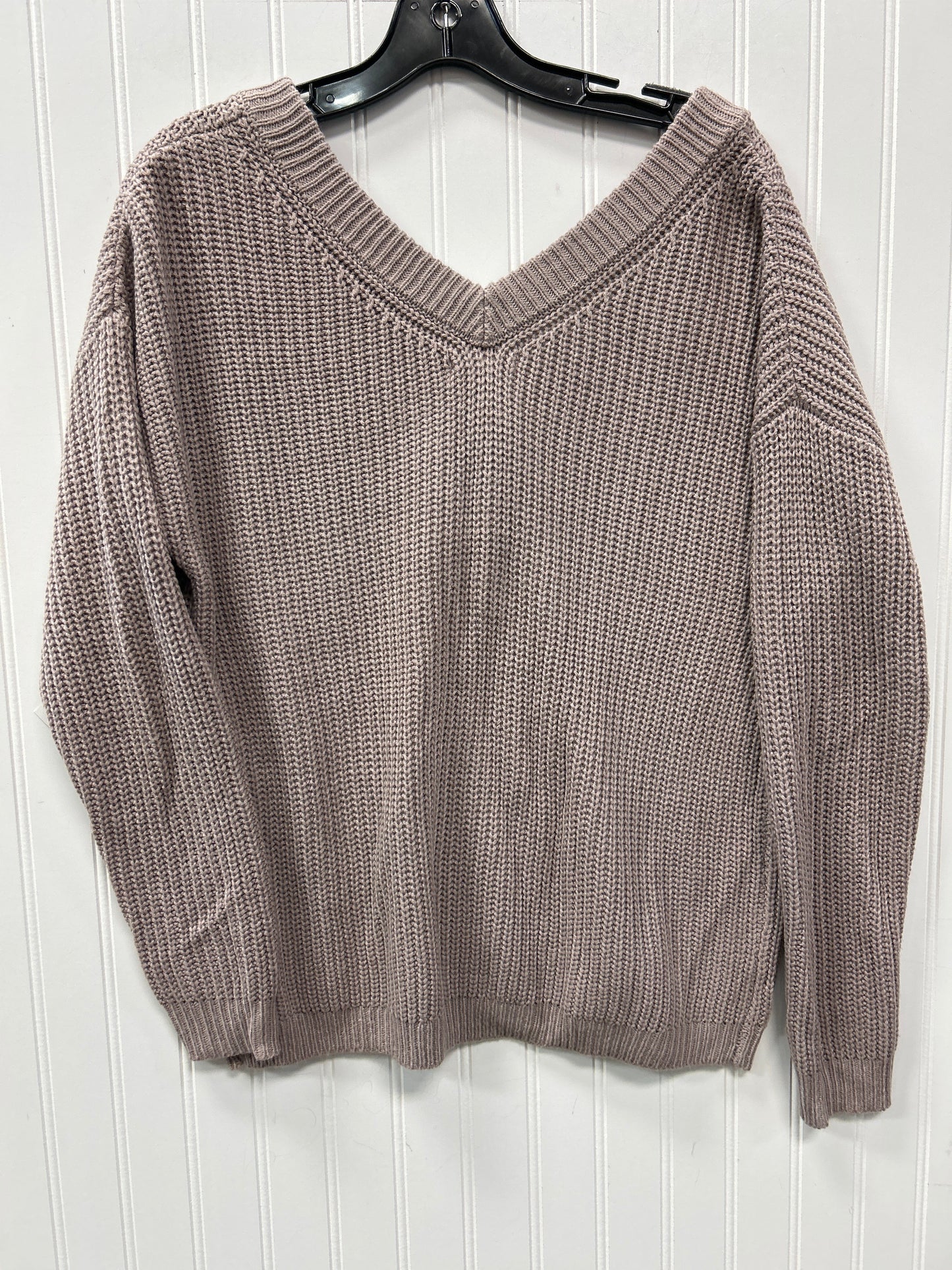 Sweater By Maurices In Taupe, Size:L