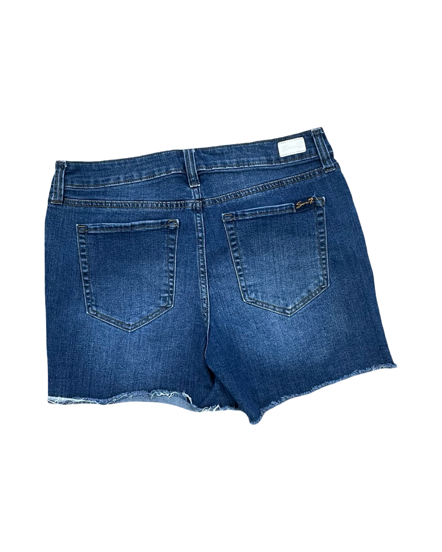 Shorts By Seven 7 In Blue Denim, Size:6