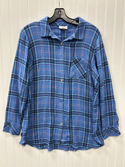 Top Ls By J. Jill In Blue, Size:M