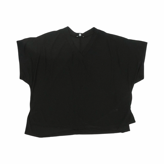 Blouse Ss By White Birch In Black, Size:2X