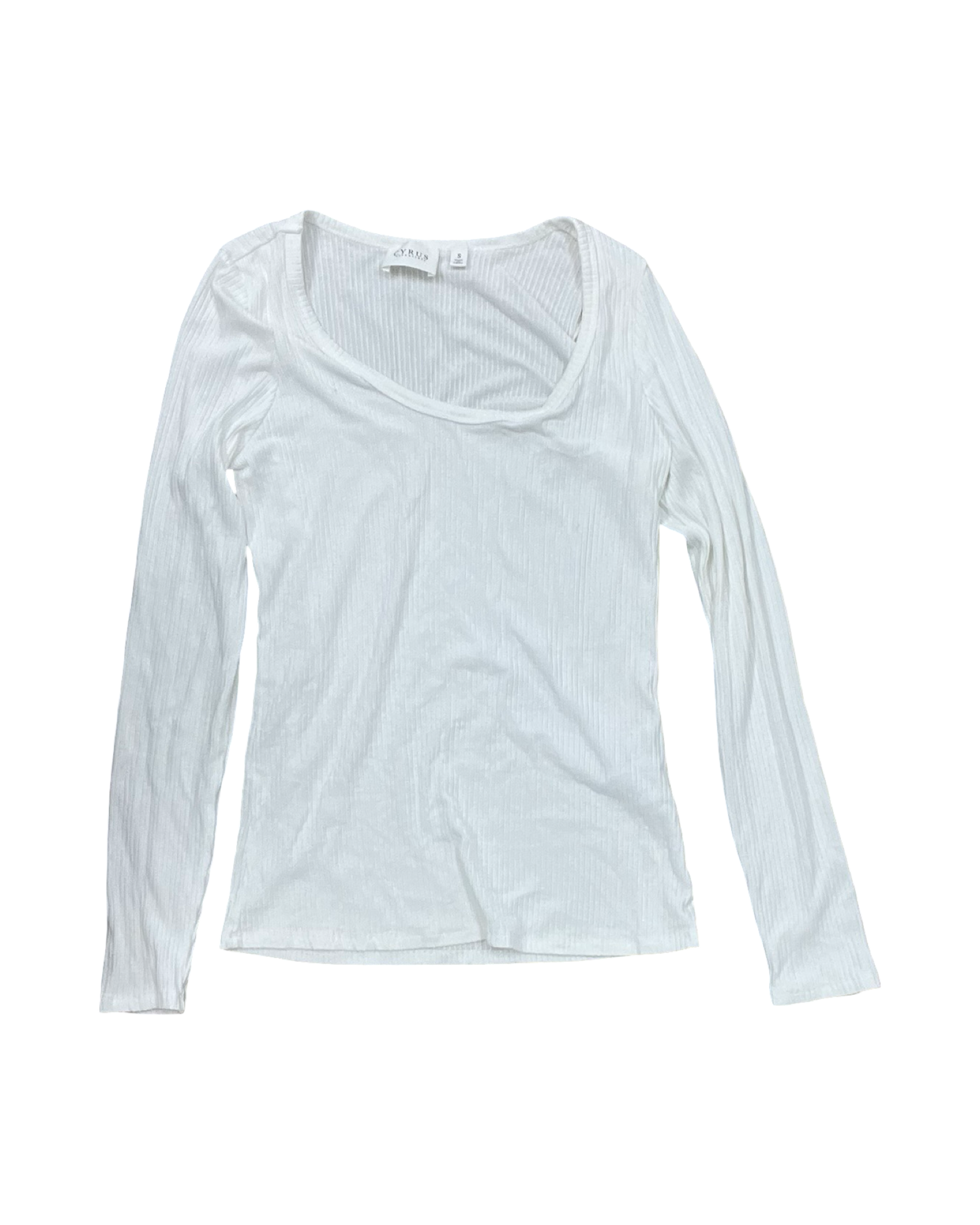 Top Ls Basic By Cyrus In White, Size:S