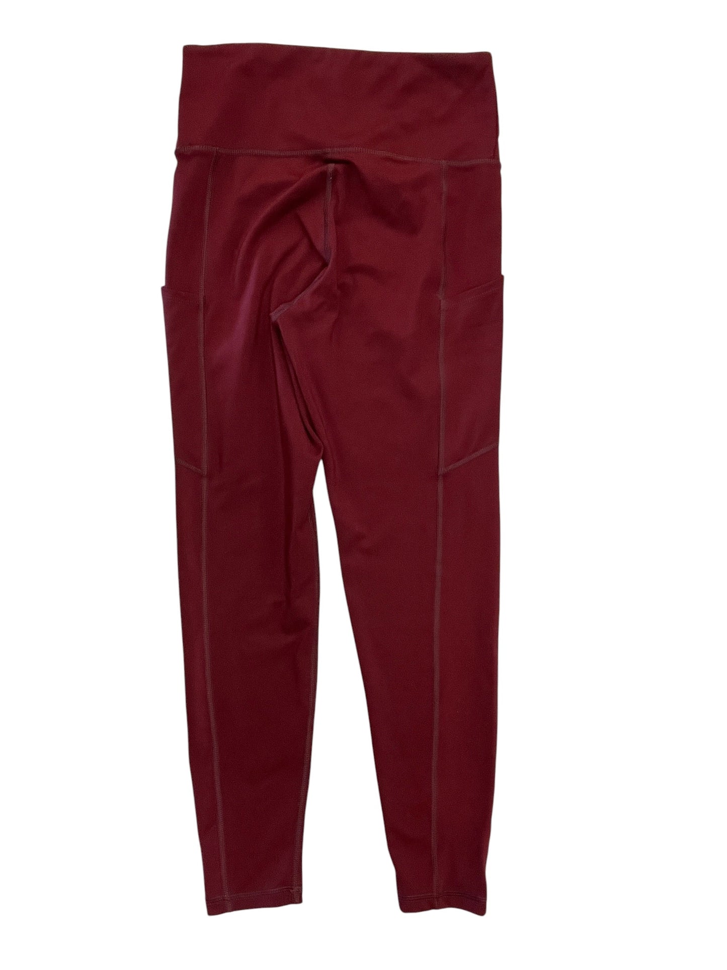 Athletic Leggings By American Eagle In Red, Size:M