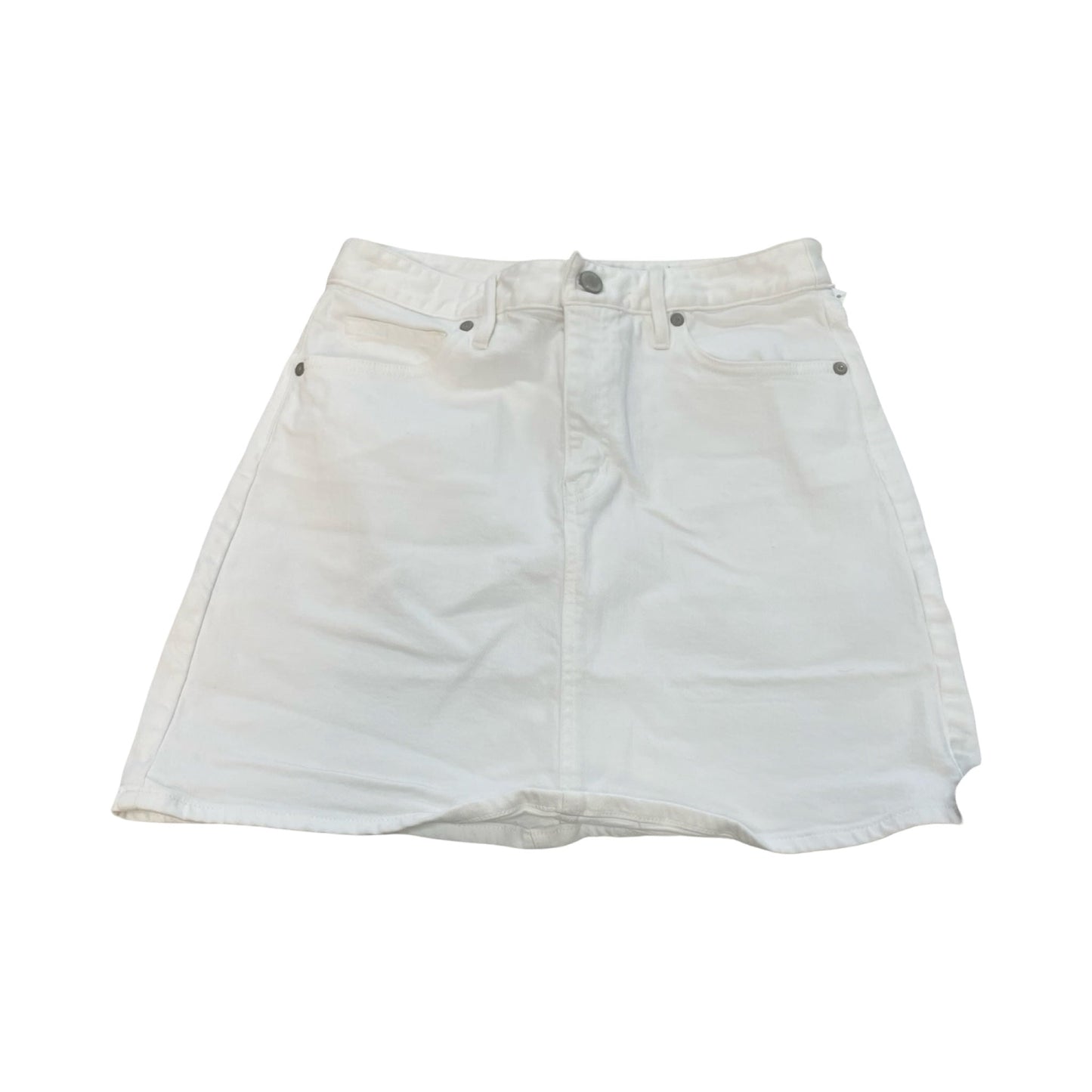 Skirt Mini & Short By Banana Republic In White, Size:2