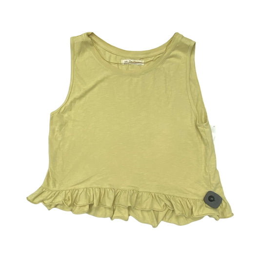 Top Sleeveless By We The Free In Yellow, Size:M