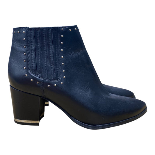 BOOTS ANKLE HEELS by MICHAEL BY MICHAEL KORS In BLACK, Size: 6