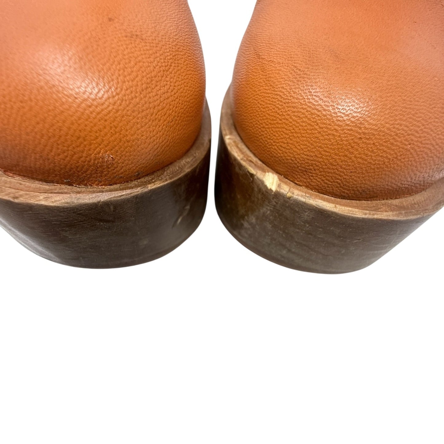 Suki Platform Clogs By Free People In Orange, Size: 8