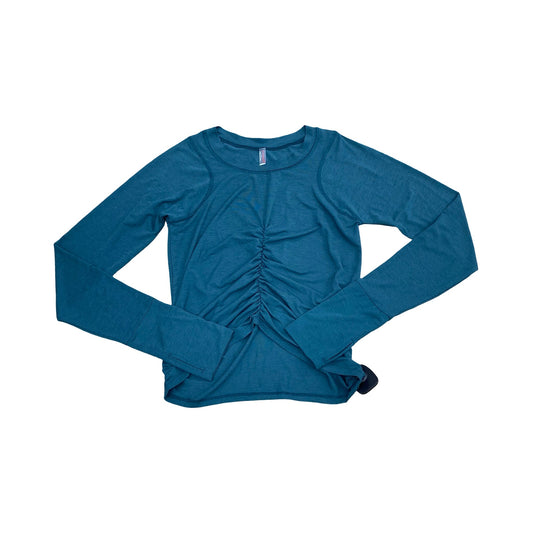 Athletic Top Ls Crewneck By Free People In Green, Size:L