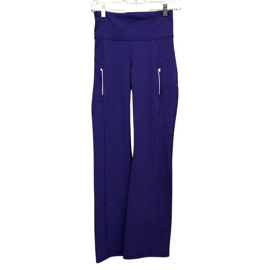 Athletic Pants By Athleta In Purple, Size:Xs