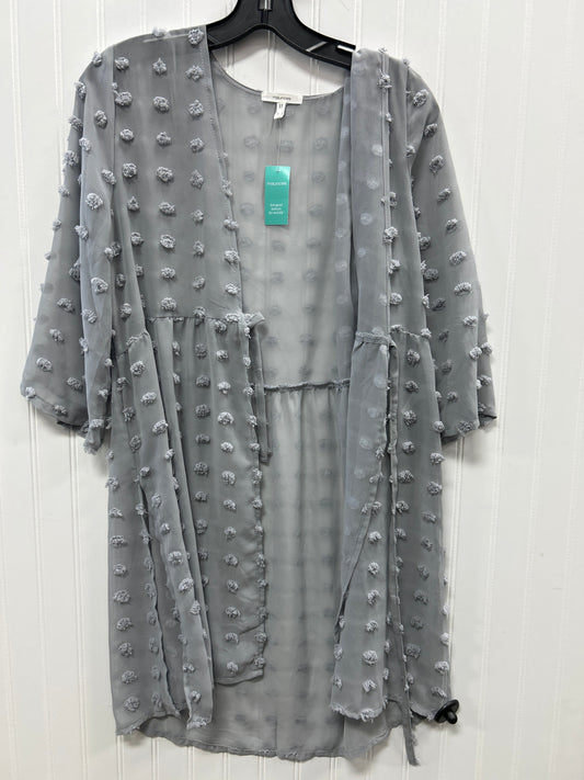 Kimono By Maurices In Grey, Size:S