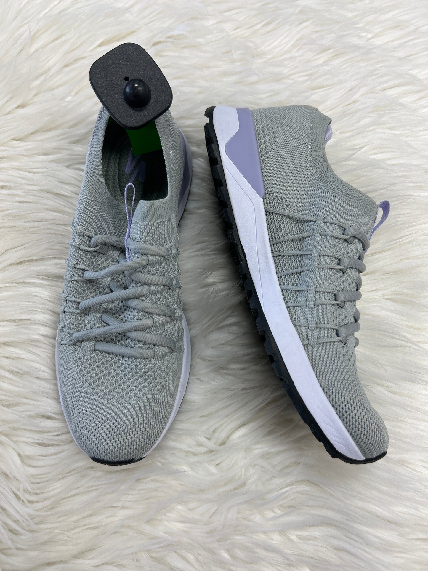 Shoes Athletic By Cmc In Grey & Purple, Size: