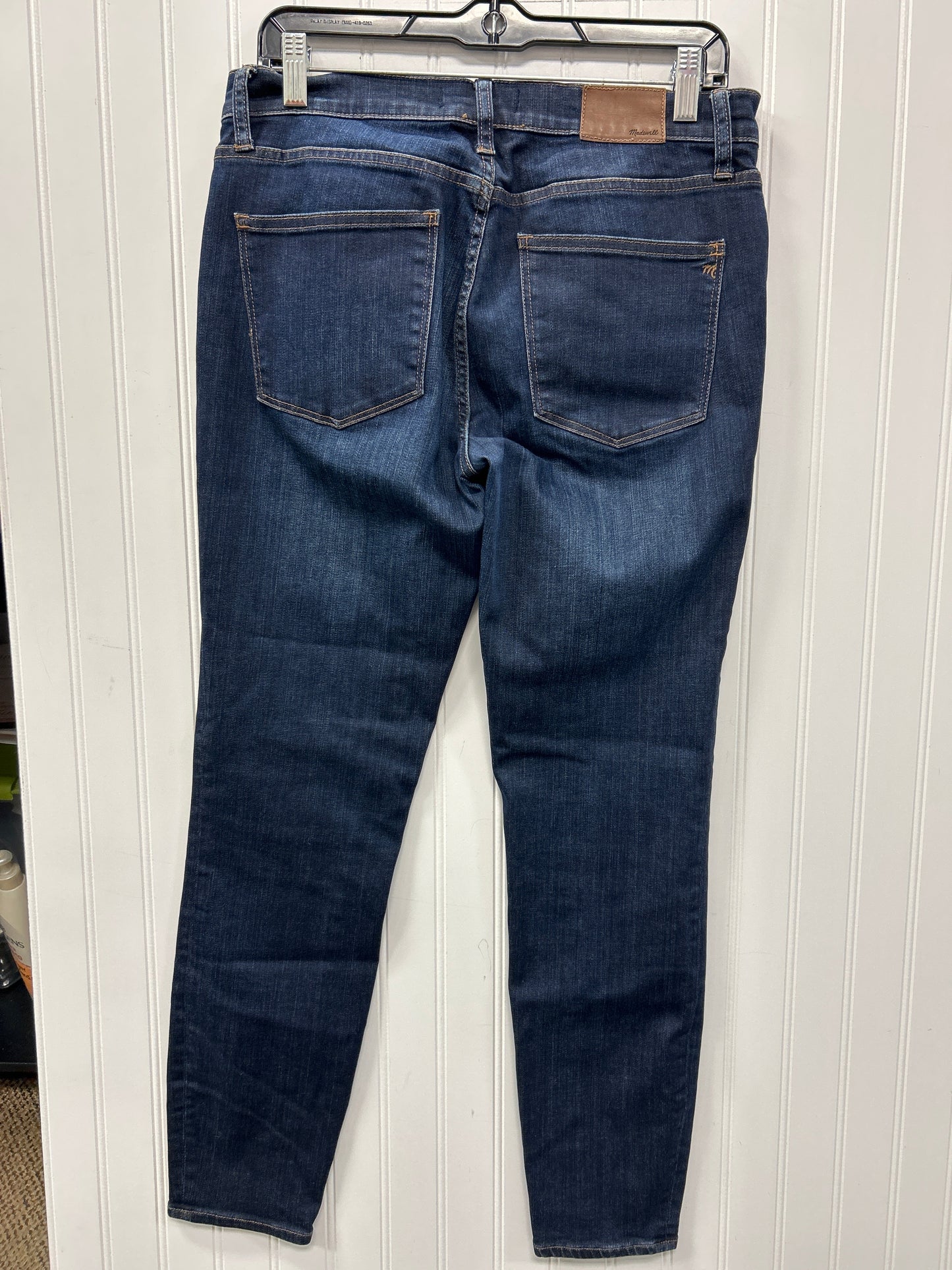 Jeans Skinny By Madewell In Blue Denim, Size:8