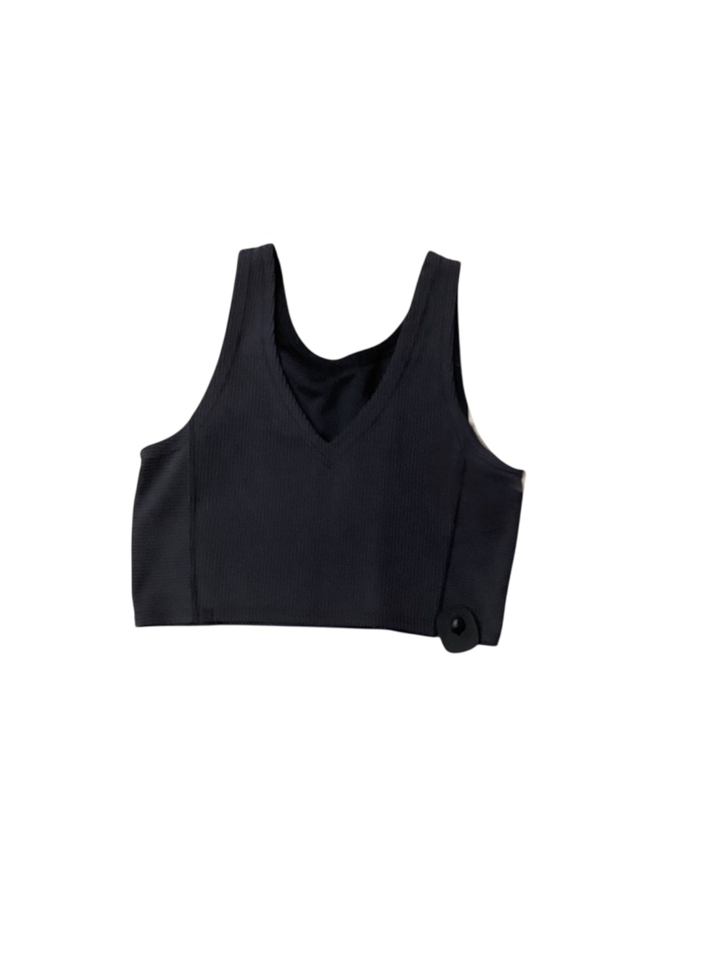 Athletic Tank Top By Lululemon In Black, Size:M