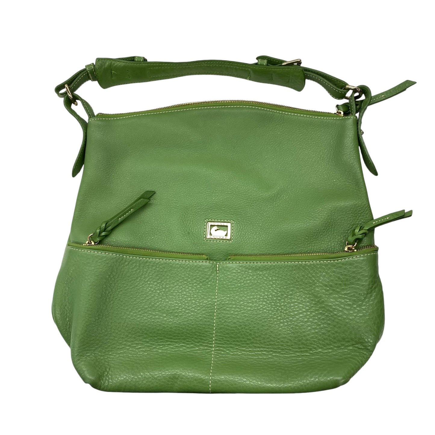 GREEN HANDBAG DESIGNER by DOONEY AND BOURKE Size:LARGE