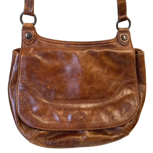 Crossbody Designer By Frye In Brown, Size:Medium