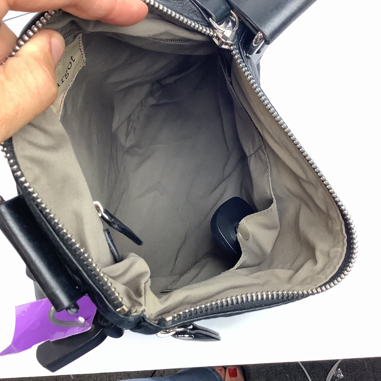 Crossbody Leather By Margot, Size: Medium