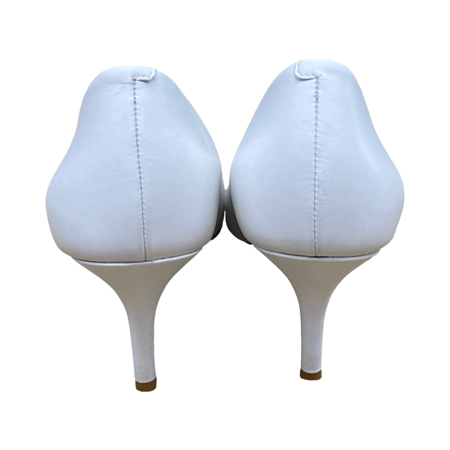 Shoes Heels Kitten By Cole-Haan In White, Size:8.5