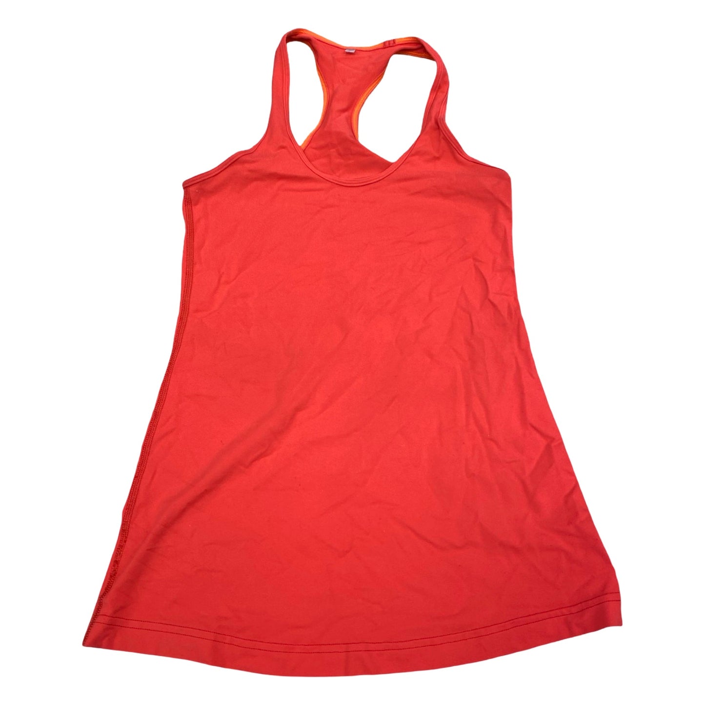 Athletic Tank Top By Lululemon In Red, Size:6