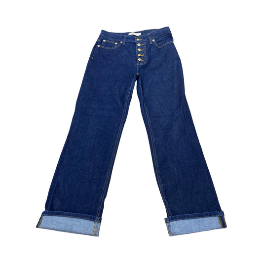 Jeans Designer By Tory Burch In Blue Denim, Size:4