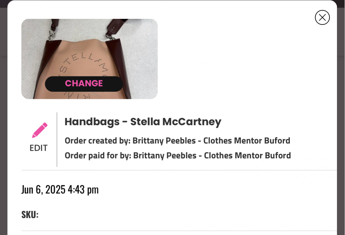 Crossbody Luxury Designer By Stella Mccartney, Size: Medium