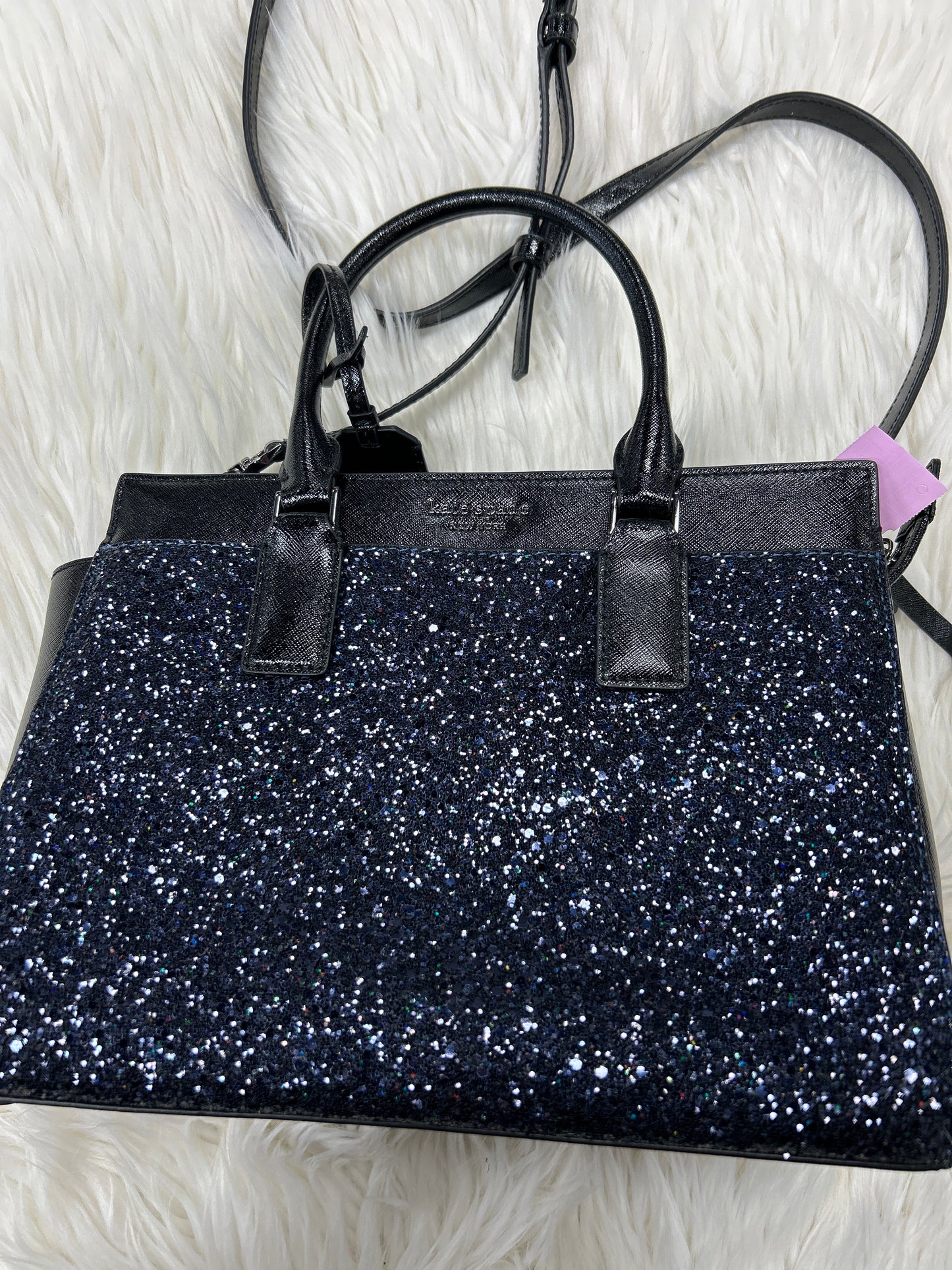 Crossbody Designer By Kate Spade In Navy, Size:Medium