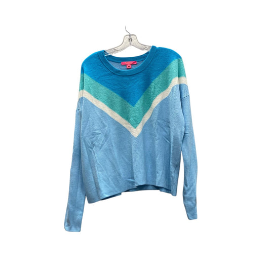 Sweater Designer By Lilly Pulitzer In Blue, Size:Xl
