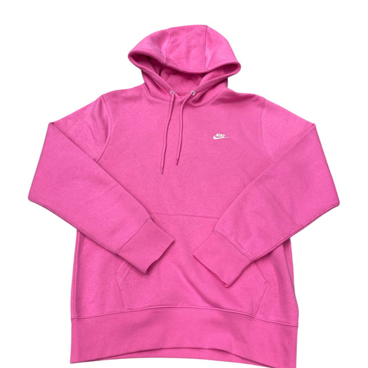 Sweatshirt Hoodie By Nike In Pink, Size:S