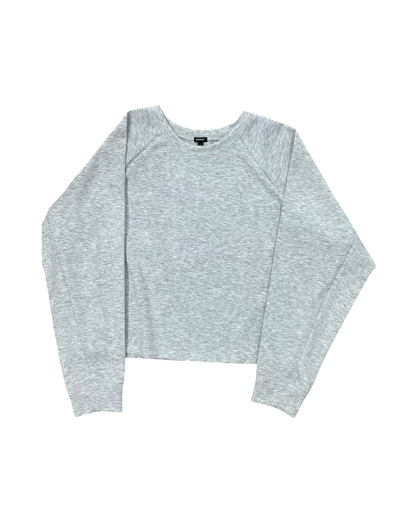 Sweatshirt Crewneck By Express In Grey, Size:L