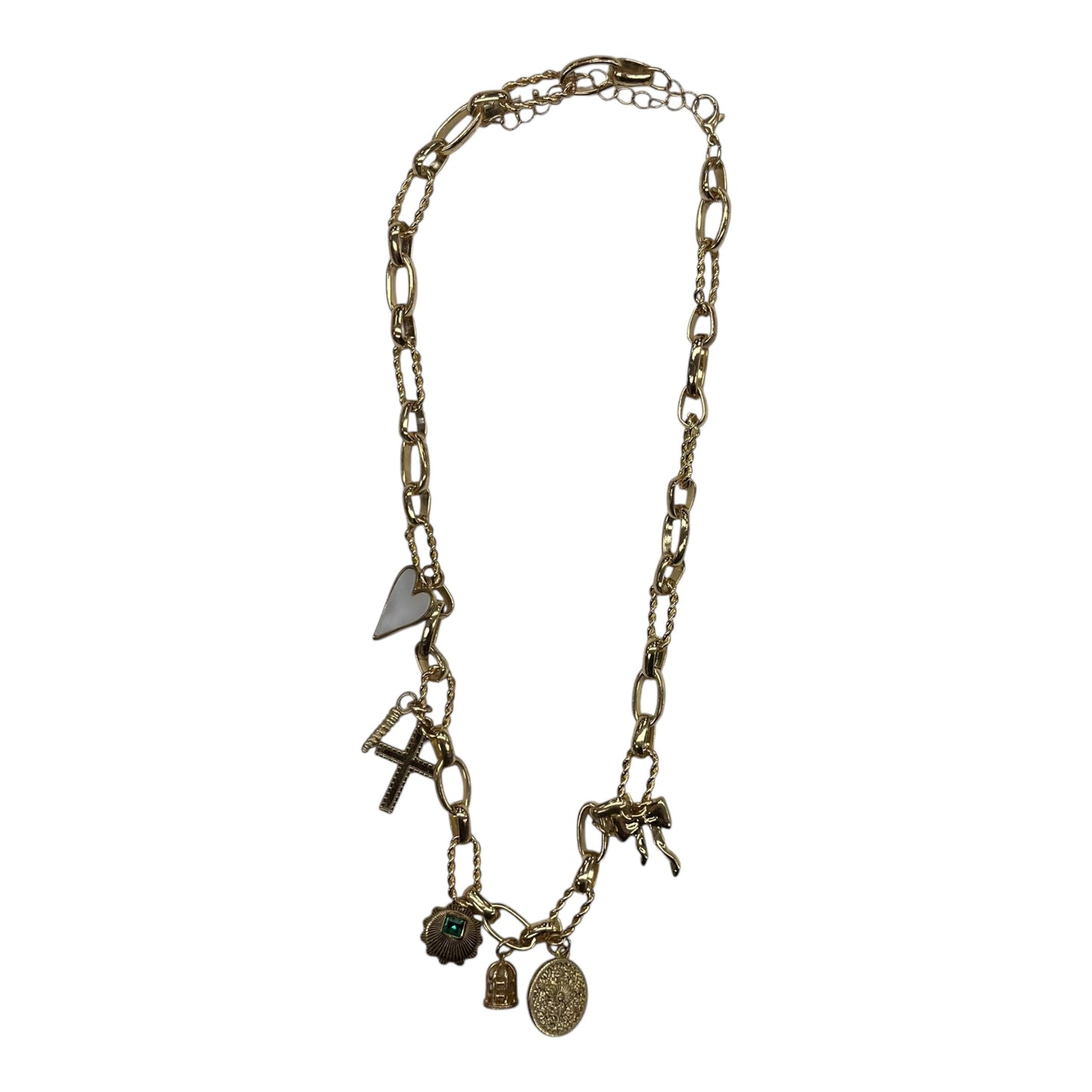 Necklace Charm By Clothes Mentor In Gold