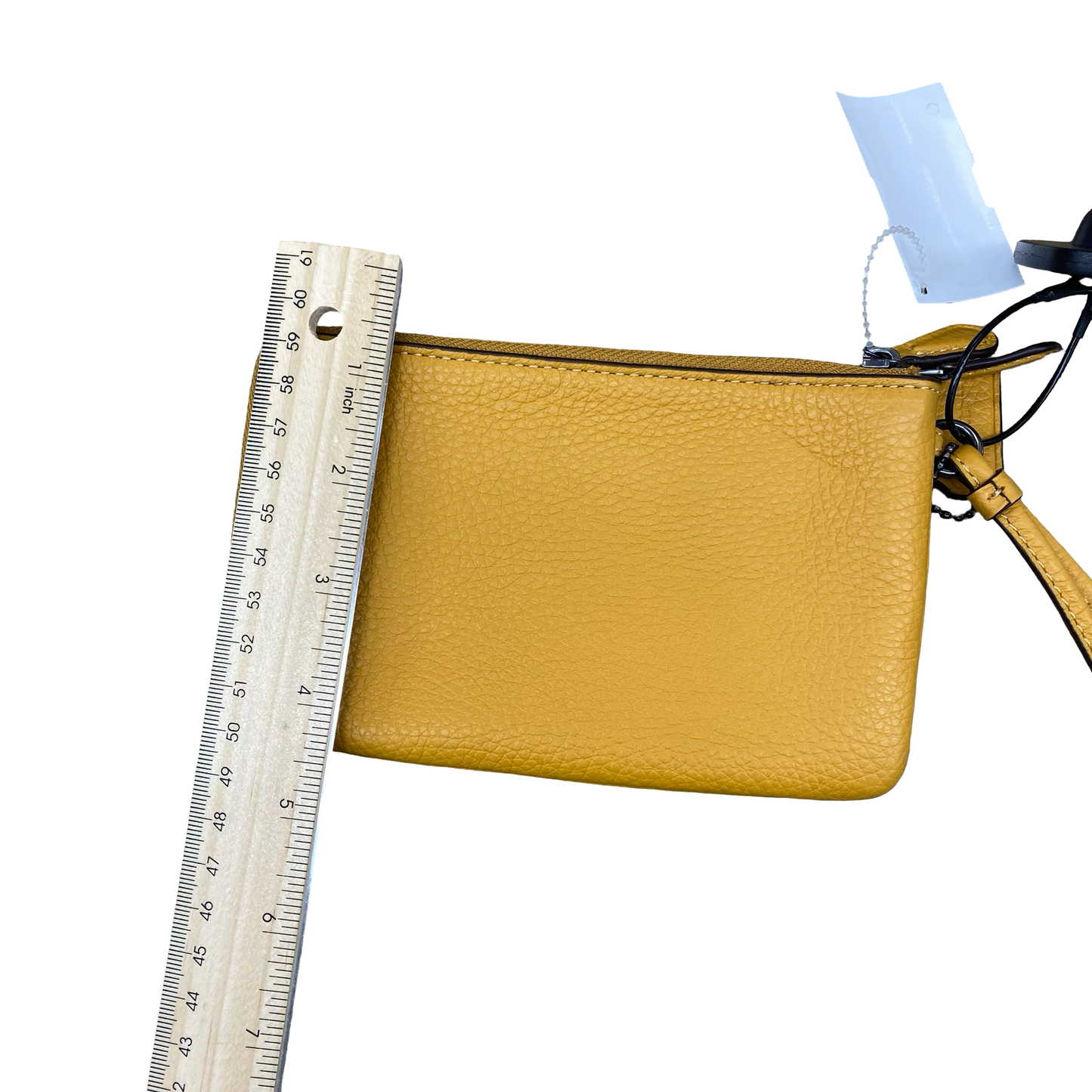 Wristlet Designer By Coach In Gold, Size:Small