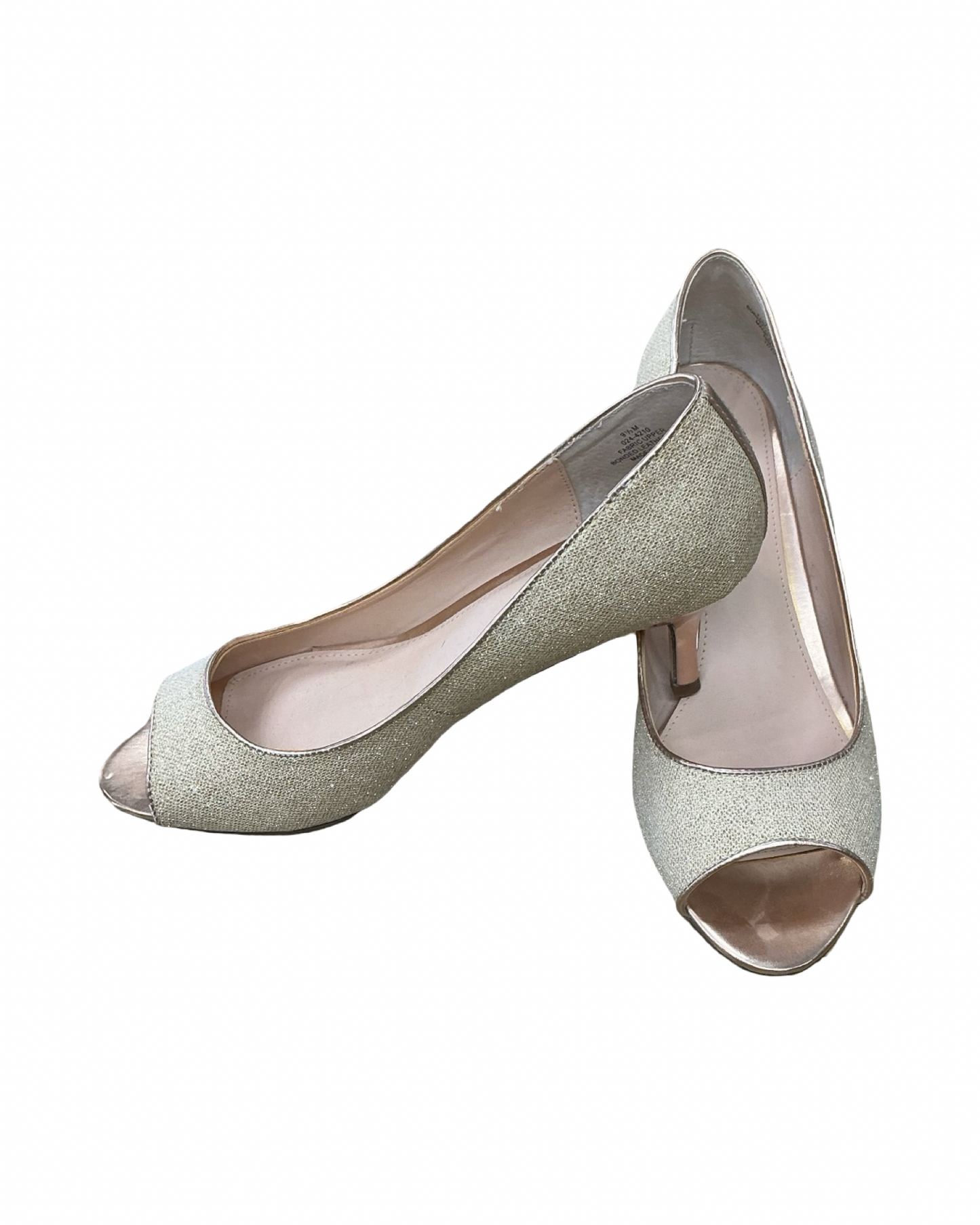 Shoes Heels Stiletto By Clothes Mentor In Gold, Size:9.5