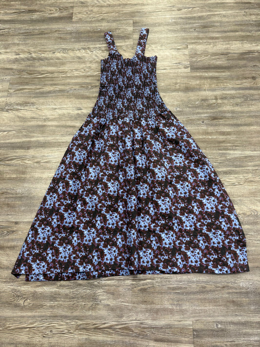 Dress Luxury Designer By Proenza-Schouler In Blue & Purple, Size:4