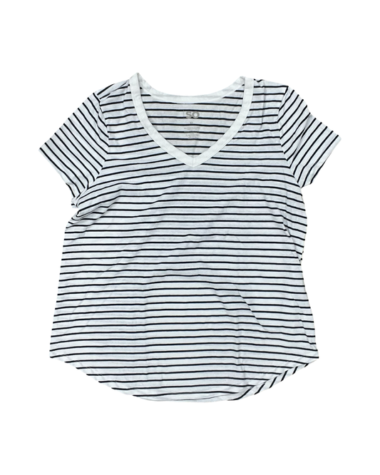 Top Ss By So In Blue & White, Size:Xl
