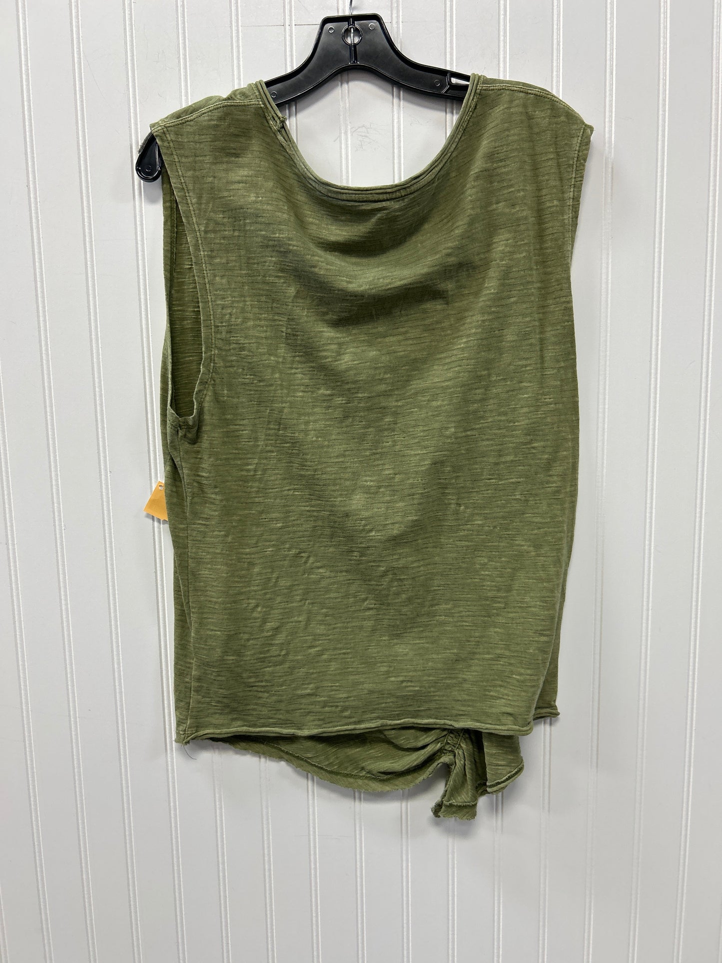 Top Sleeveless By Pilcro In Green, Size:L