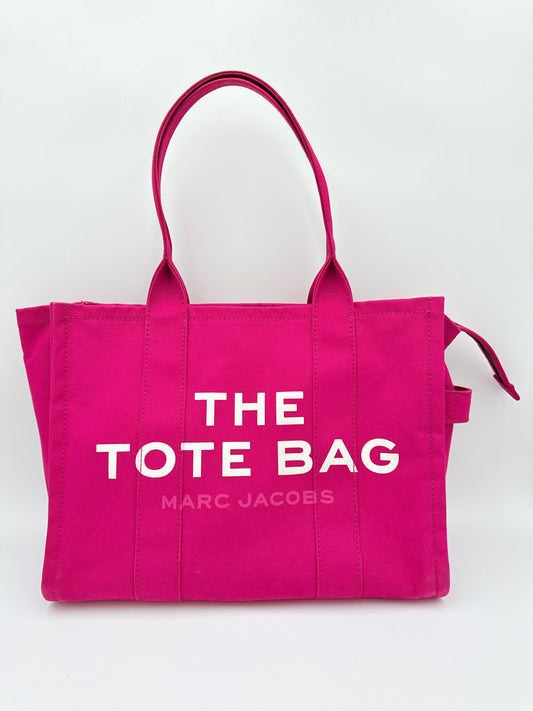 Handbag Luxury Designer By Marc Jacobs In Pink, Size:Large