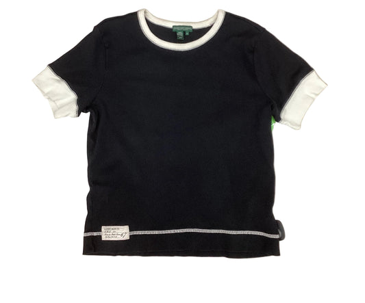 Top Ss By Ralph Lauren In Navy, Size:Xl
