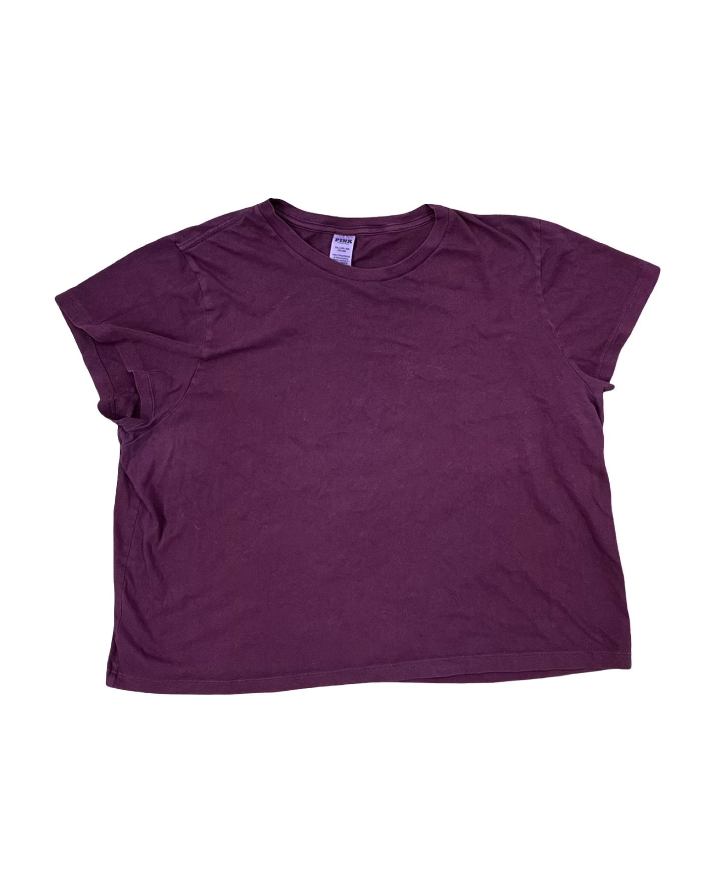 Top Ss By Pink In Maroon, Size:1X