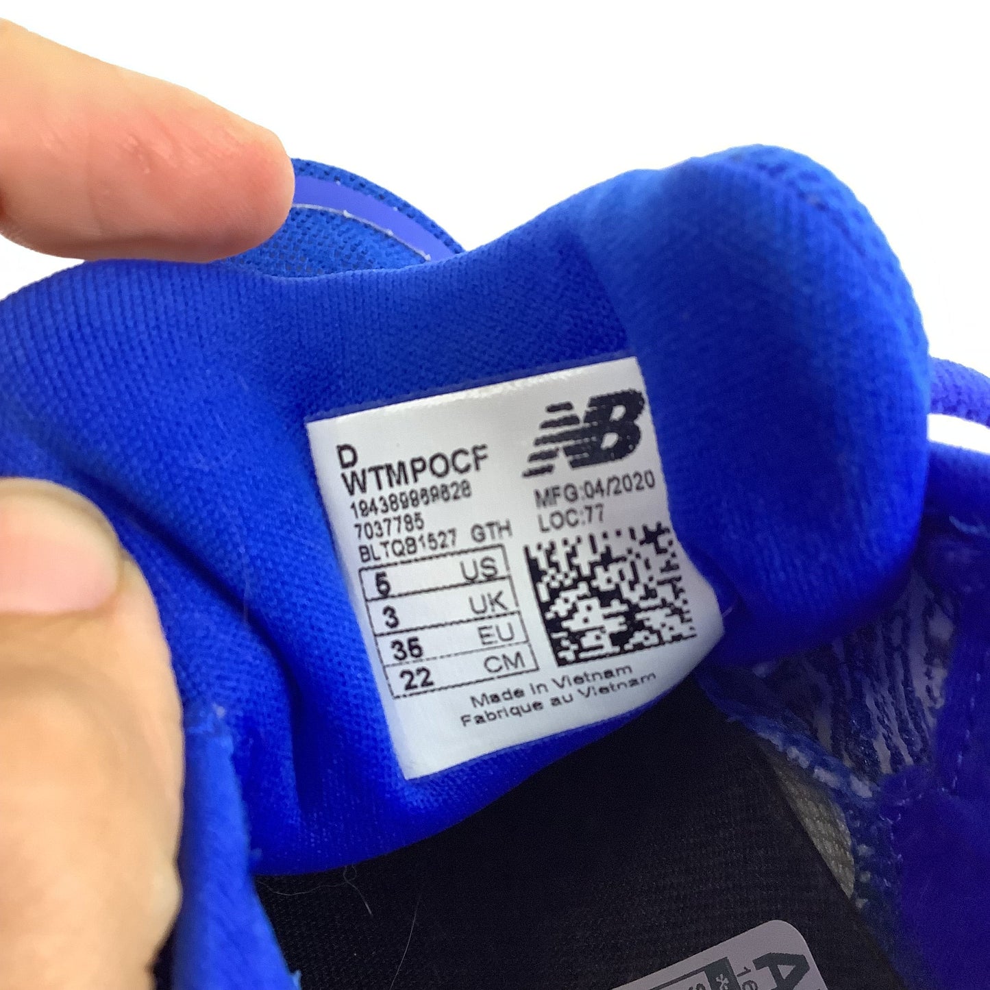 Shoes Sneakers By New Balance In Blue, Size: 5