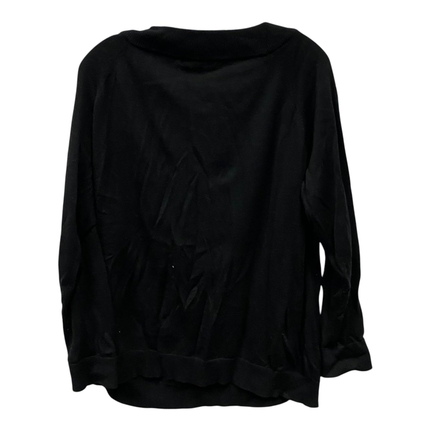 Sweater By Roz And Ali In Black, Size:1X