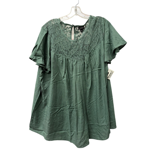 Top Ss By Torrid In Green, Size:2X