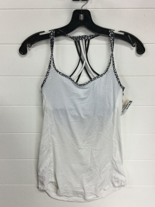 Athletic Tank Top By Lululemon In White, Size:6