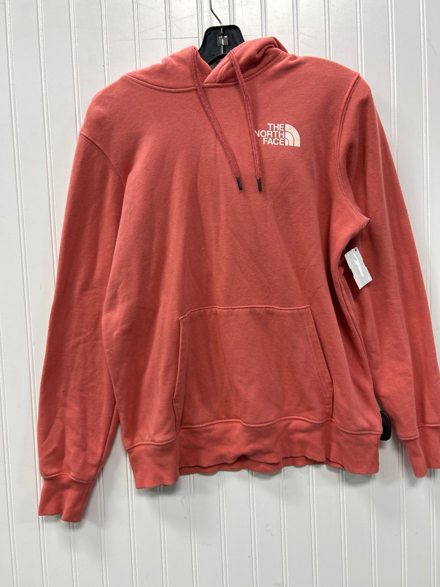Sweatshirt Hoodie By The North Face In Coral, Size:M