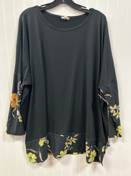 Top Ls By Yelete In Black, Size:Xl