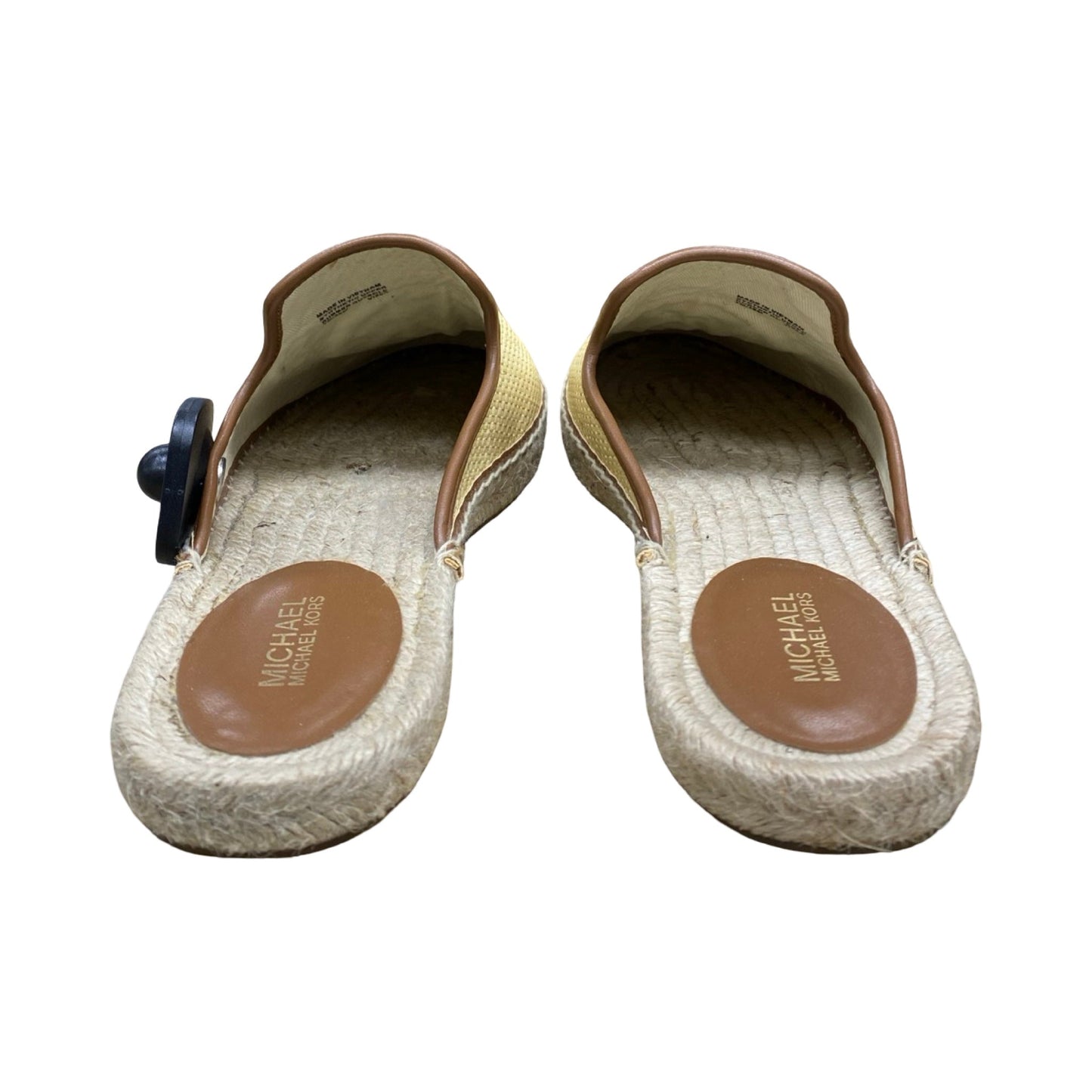 Shoes Flats By Michael By Michael Kors In Brown & Tan, Size:8