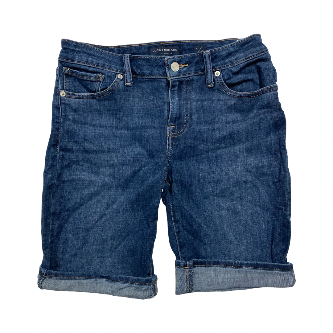 Shorts By Lucky Brand In Blue Denim, Size:4