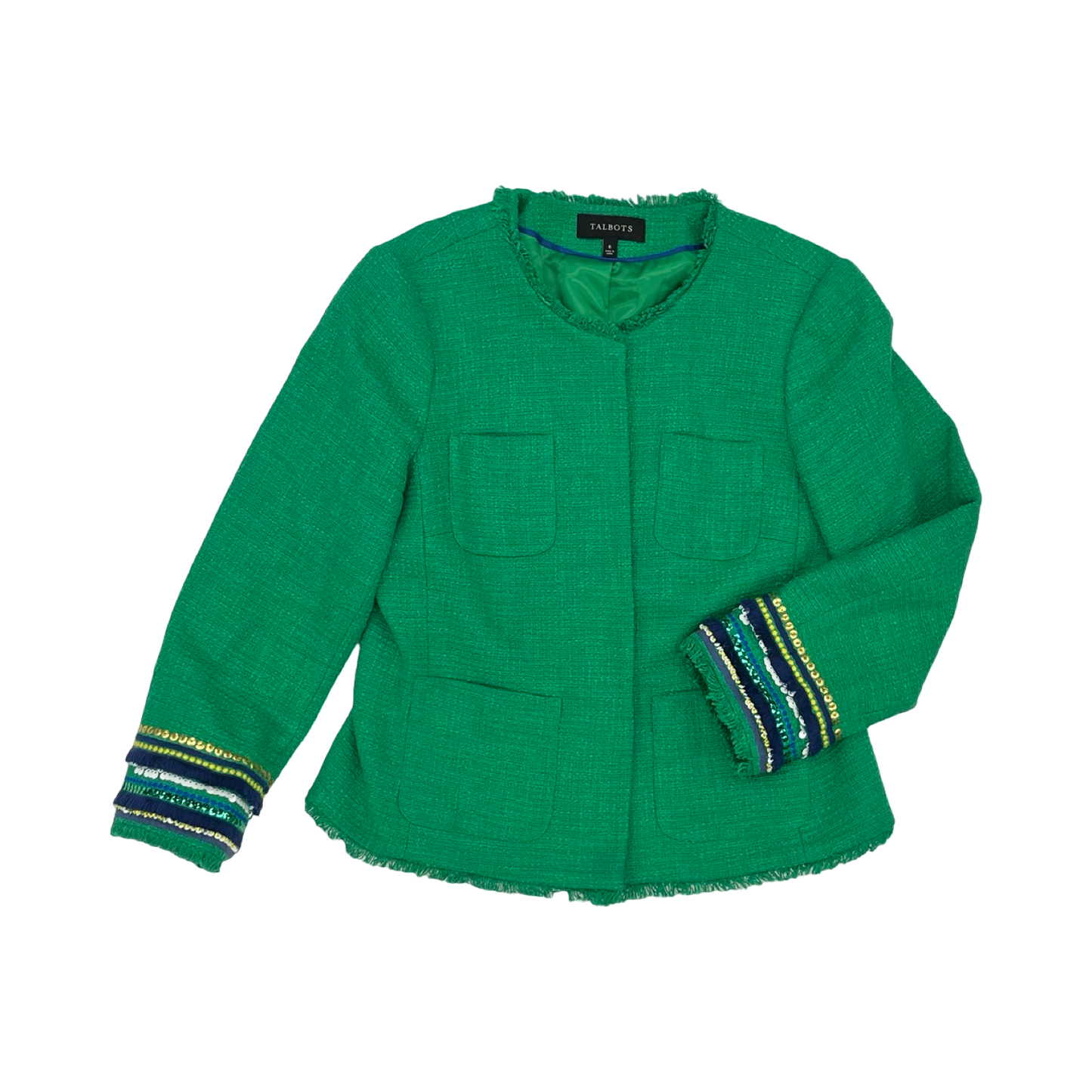 Blazer By Talbots In Green, Size:S