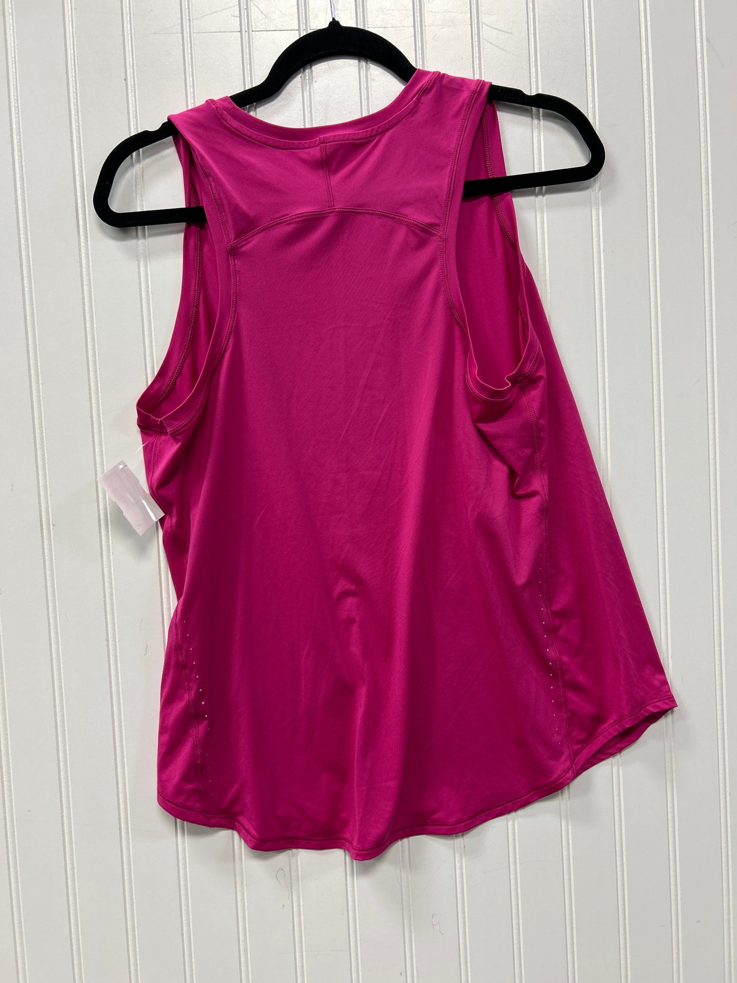 Athletic Tank Top By Lululemon In Pink, Size:M