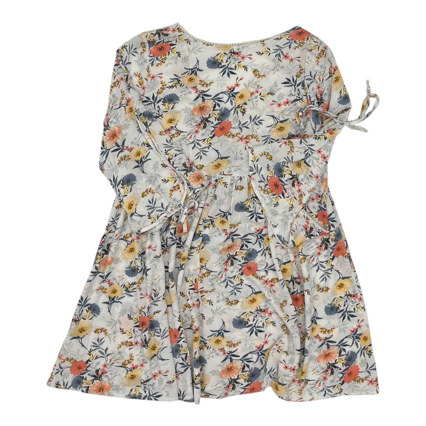 Tunic 3/4 Sleeve By Umgee In Floral Print, Size:M