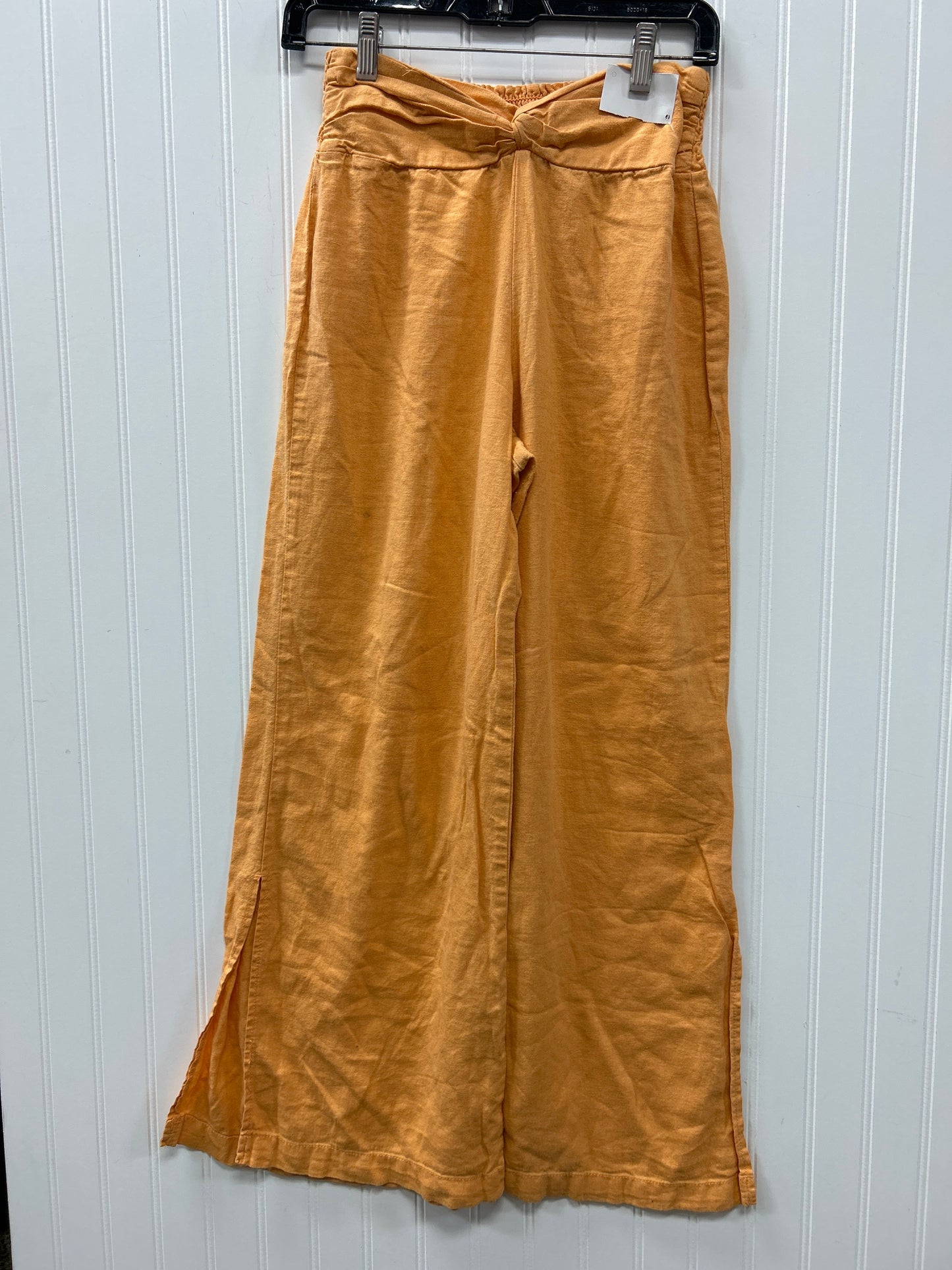 Pants Linen By Banjanan In Orange, Size:M